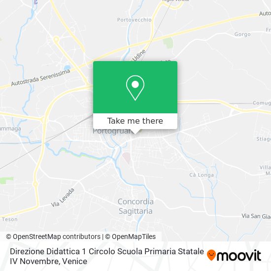 Direzione Didattica 1 Circolo Scuola Primaria Statale IV Novembre map