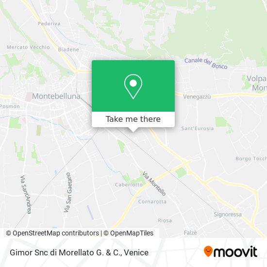 Gimor Snc di Morellato G. & C. map