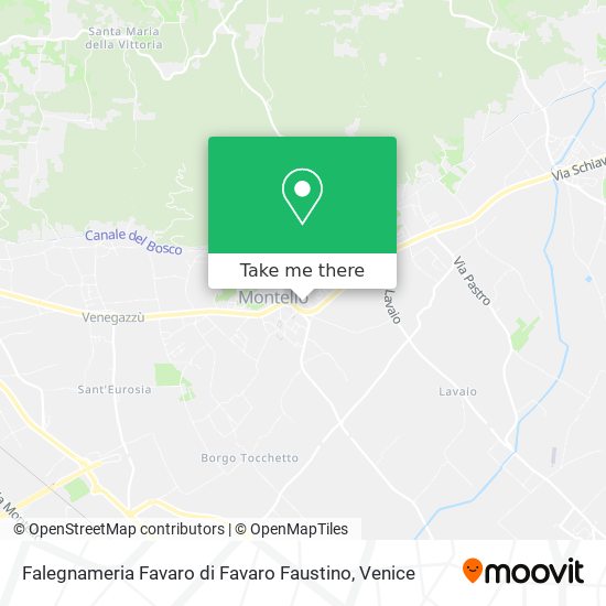 Falegnameria Favaro di Favaro Faustino map