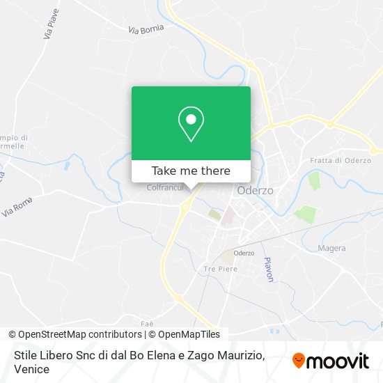 Stile Libero Snc di dal Bo Elena e Zago Maurizio map