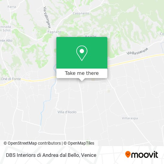 DBS Interiors di Andrea dal Bello map