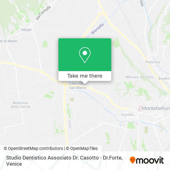 Studio Dentistico Associato Dr. Casotto - Dr.Forte map