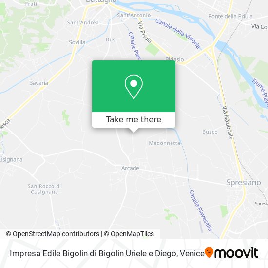 Impresa Edile Bigolin di Bigolin Uriele e Diego map