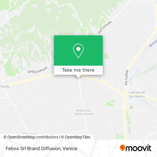 Febos Srl Brand Diffusion map