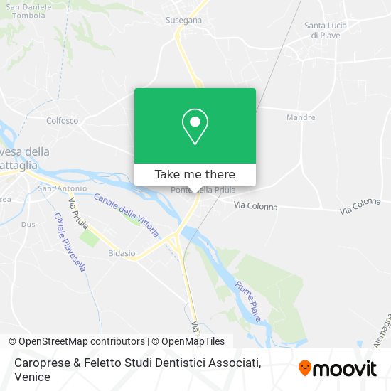Caroprese & Feletto Studi Dentistici Associati map