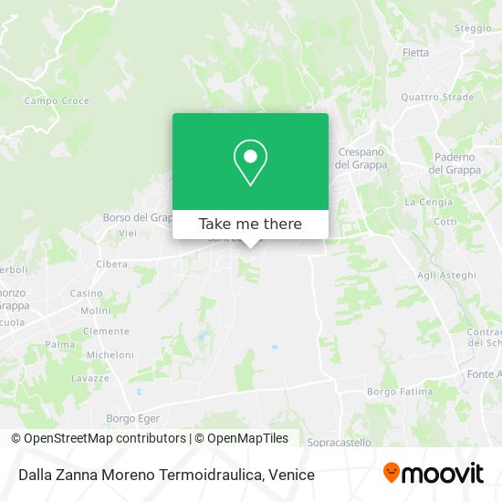 Dalla Zanna Moreno Termoidraulica map