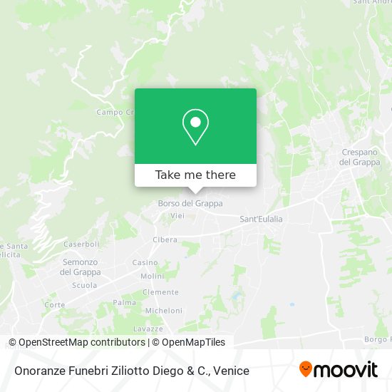 Onoranze Funebri Ziliotto Diego & C. map