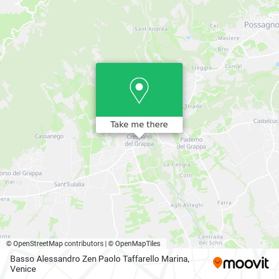 Basso Alessandro Zen Paolo Taffarello Marina map