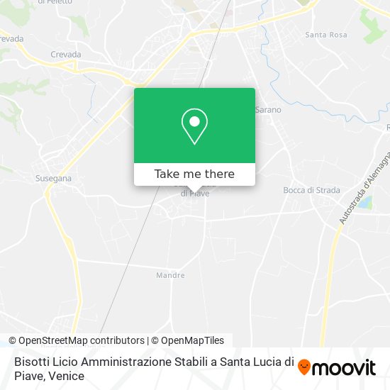 Bisotti Licio Amministrazione Stabili a Santa Lucia di Piave map
