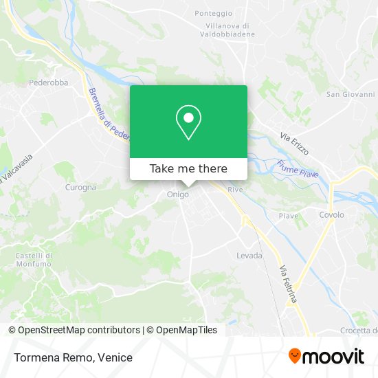 Tormena Remo map