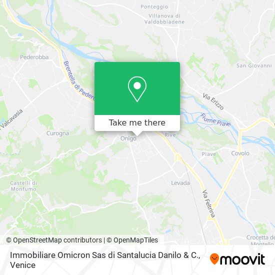 Immobiliare Omicron Sas di Santalucia Danilo & C. map