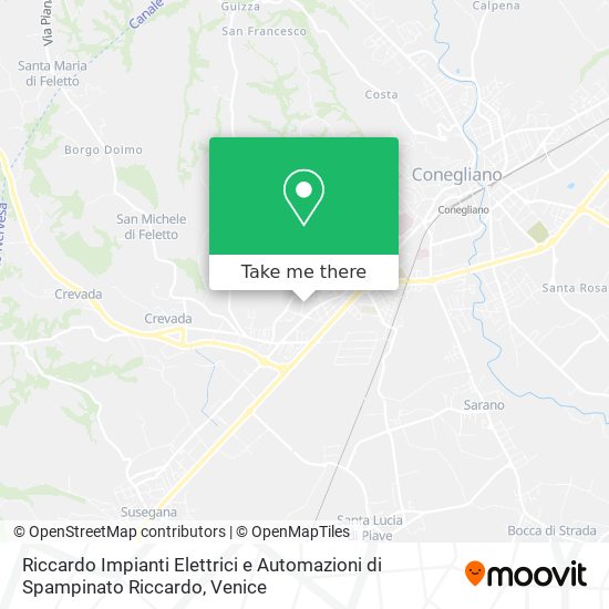 Riccardo Impianti Elettrici e Automazioni di Spampinato Riccardo map