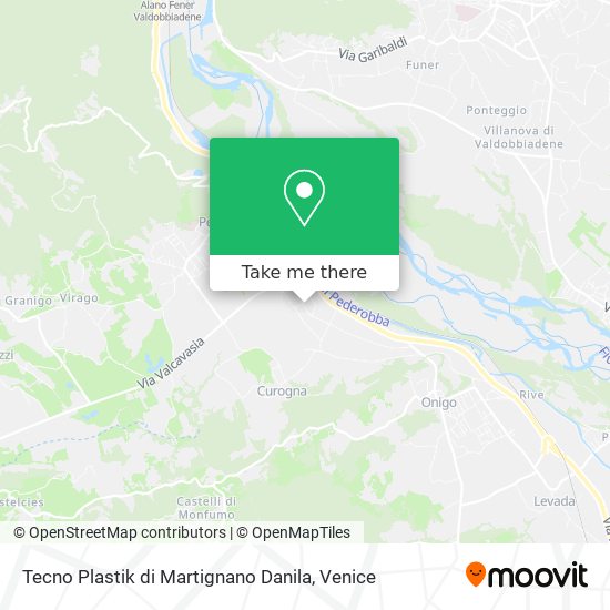 Tecno Plastik di Martignano Danila map