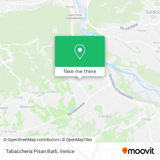 Tabaccheria Pisan Barb map