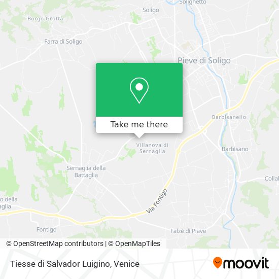 Tiesse di Salvador Luigino map
