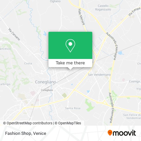 Fashion Shop map