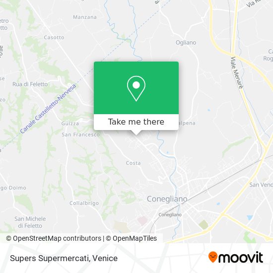 Supers Supermercati map