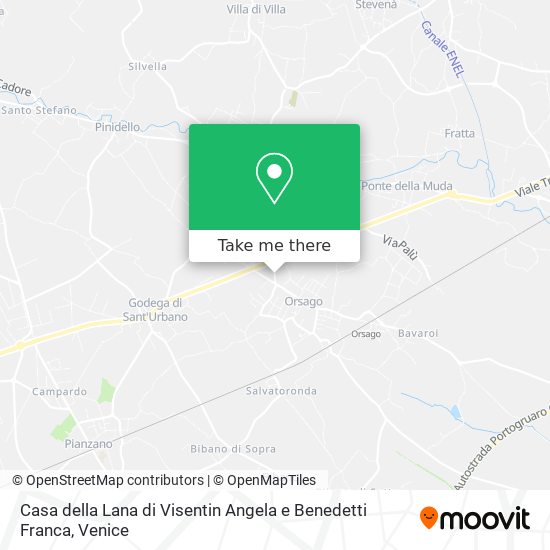 Casa della Lana di Visentin Angela e Benedetti Franca map