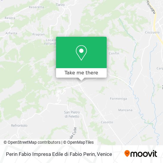 Perin Fabio Impresa Edile di Fabio Perin map