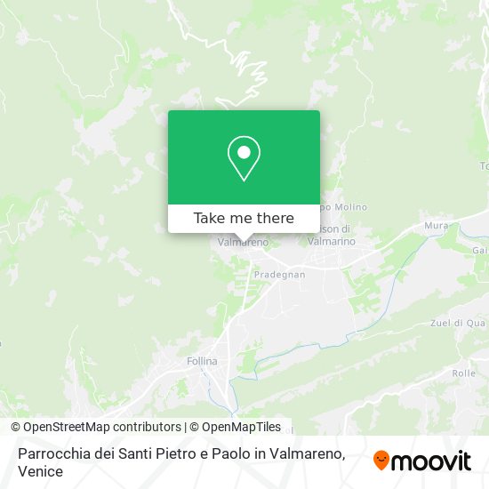 Parrocchia dei Santi Pietro e Paolo in Valmareno map