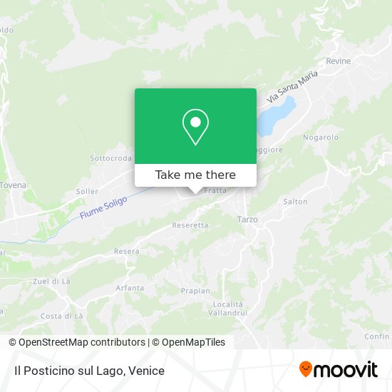 Il Posticino sul Lago map