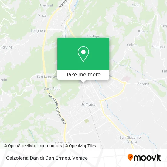 Calzoleria Dan di Dan Ermes map