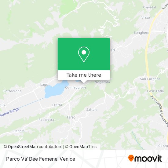 Parco Va' Dee Femene map