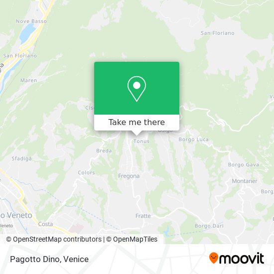 Pagotto Dino map