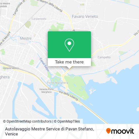 Autolavaggio Mestre Service di Pavan Stefano map