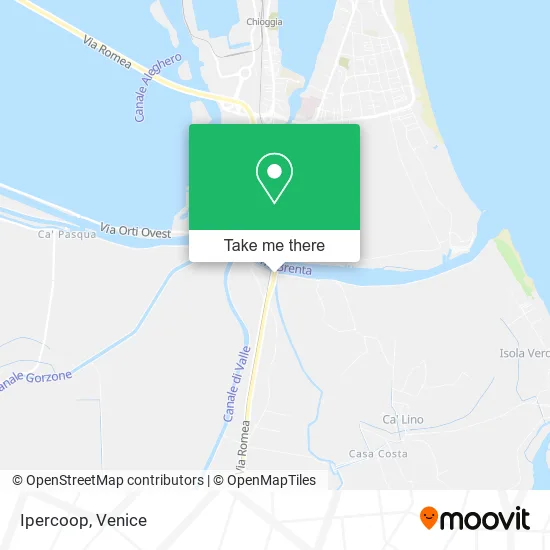 Ipercoop map