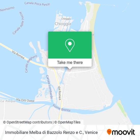 Immobiliare Melba di Bazzolo Renzo e C. map