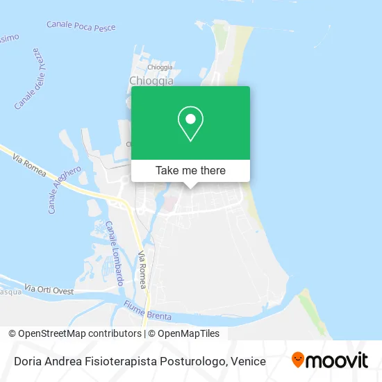 Doria Andrea Fisioterapista Posturologo map