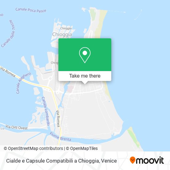Cialde e Capsule Compatibili a Chioggia map
