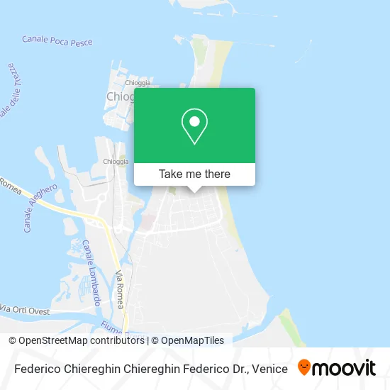 Federico Chiereghin Chiereghin Federico Dr. map