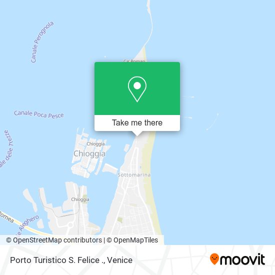 Porto Turistico S. Felice . map