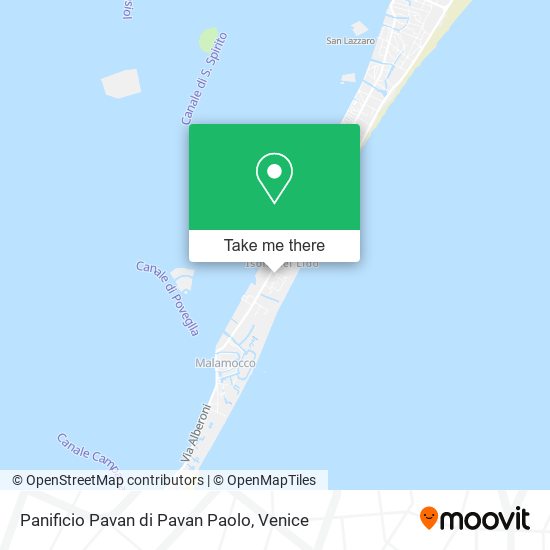 Panificio Pavan di Pavan Paolo map