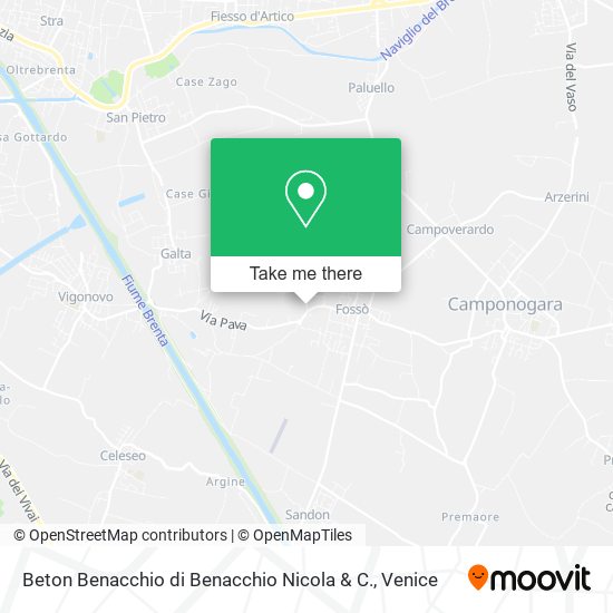 Beton Benacchio di Benacchio Nicola & C. map