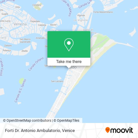 Forti Dr. Antonio Ambulatorio map