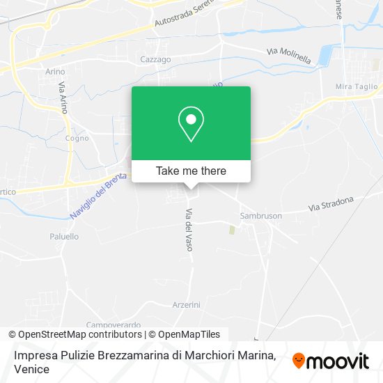 Impresa Pulizie Brezzamarina di Marchiori Marina map