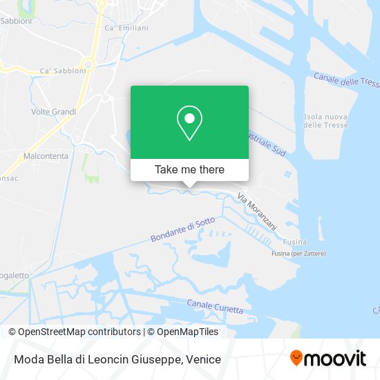 Moda Bella di Leoncin Giuseppe map