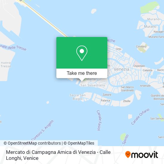 Mercato di Campagna Amica di Venezia - Calle Longhi map