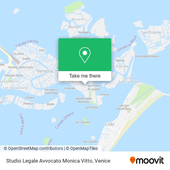 Studio Legale Avvocato Monica Vitto map