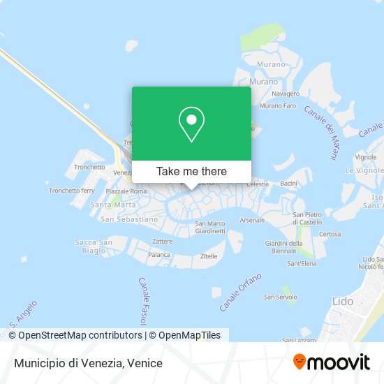 Municipio di Venezia map