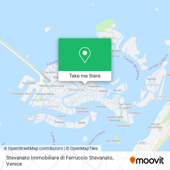 Stevanato Immobiliare di Ferruccio Stevanato map