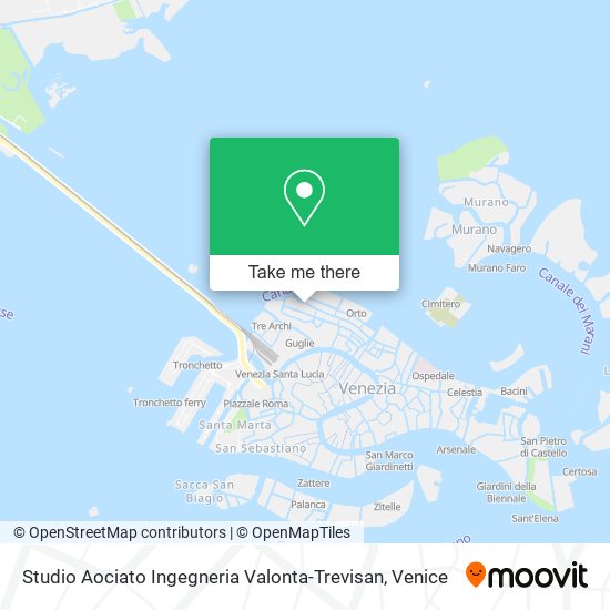 Studio Aociato Ingegneria Valonta-Trevisan map