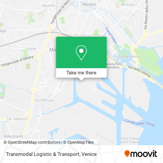 Transmodal Logistic & Transport map