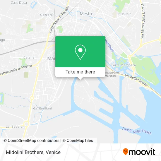 Midolini Brothers map