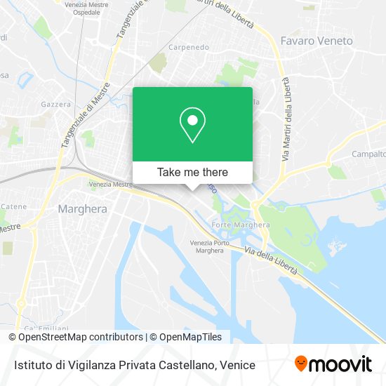 Istituto di Vigilanza Privata Castellano map