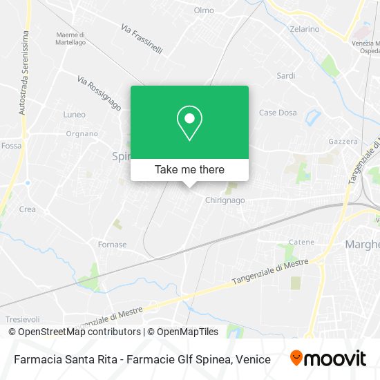 Farmacia Santa Rita - Farmacie Glf Spinea map