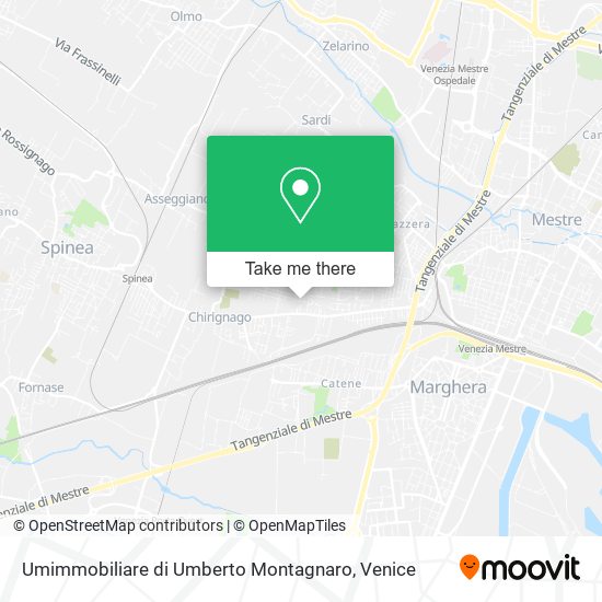 Umimmobiliare di Umberto Montagnaro map